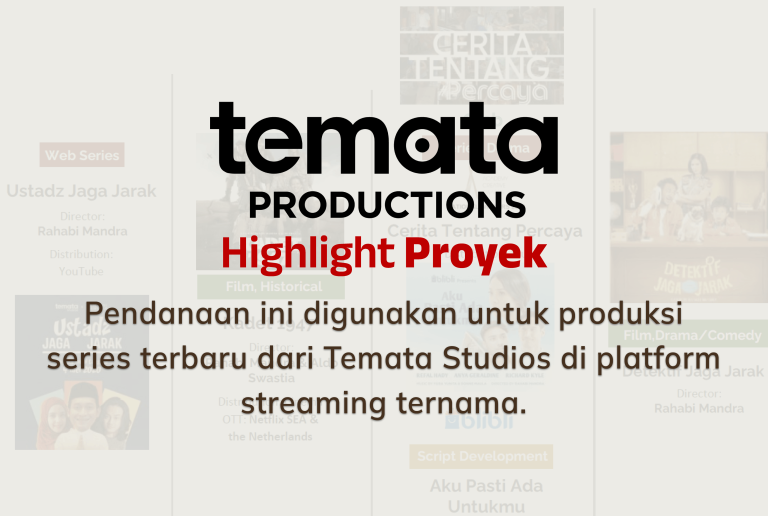 Temata productions buka pendanaan lewat ekuid sehingga investor dapat berinvestasi